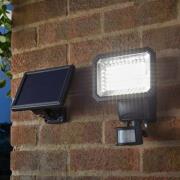 SMART GARDEN LED-solcellsvägglampa Millenium med sensor