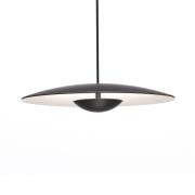 MARSET Ginger LED-pendel triac Ø32cm wenge/vit