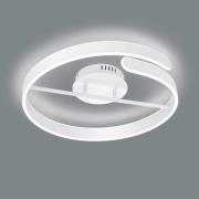 Reality Leuchten LED-taklampa Parma Switch-Dim 37 W 4 000 K vit