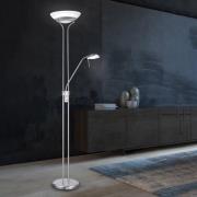 FISCHER & HONSEL Pool LED-golvlampa med läsarm, CCT-funktion