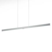 Knapstein LED-hänglampa Linn-L 128, nickel