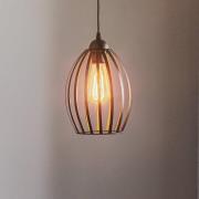 HELAM Hänglampa Dali i svart, 1 lampa