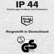 CMD Utomhusvägglampa Lija i stål med sensor