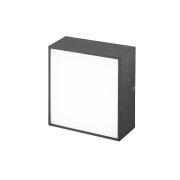 LED-utomhusvägglampa CMD 9023, 14 x 14 cm