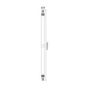 Deko-Light LED-fuktskyddslampa Tri Proof Slim längd 130 cm