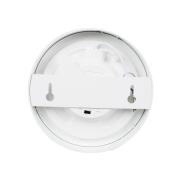 Prios LED-taklampa Edwina, vit, 18 cm, set om 10 st