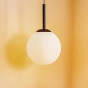 ALDEX Pendellampa Bosso, 1 lampa vit/svart 40 cm