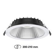 The Light Group SLC Shift LED-inbyggnadsspona Ø 22,8cm CCT, vit