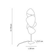 MARKET SET Golvlampa Screen, papper, vit, 179 cm  hög