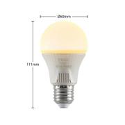 PRIOS LED-lampa E27 A60 11W vit 2 700K 3-pack