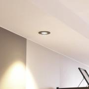 Arcchio LED-downlight Jyra, svart, 2 700K