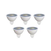 Prios LED-reflektor GU5.3 7.5W 621lm 36° vit 830 set om 5