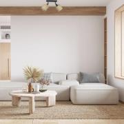 Luminex Takspotlight Adeline Juteskärmar 2 lampor lång