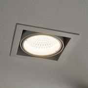 Arcchio Adin LED-inbyggnadslampa, 4.000K, 25,9W, vit