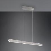 Trio Lighting Helios LED-pendellampa, aluminium, höjdjusterbar, dimbar...