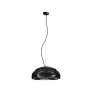 Eco-Light Twist pendellampa, bok, svart, 120 cm