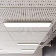 Arcchio LED-panel Lyndra, 120 cm, vit, aluminium, dimbar, CCT