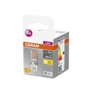 OSRAM Base PIN LED-stiftlampa G9 2,6 W 320lm 5-set