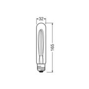 OSRAM LED Vintage 1906, rör, guld, E27, 4,8 W, 822, dim.