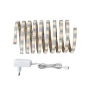 Paulmann Bas-set YourLED 3 m i vitt, varmv. LED-ljus