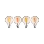 Paulmann LED glob G95 ZigBee E27 6,3W guld RGBW