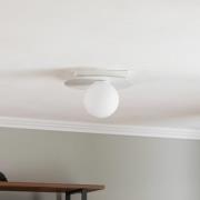 SIGMA Taklampa Firn, rund, 1 lampa, vit