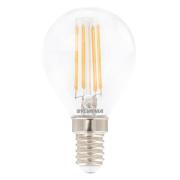 Sylvania LED-dropplampa E14 ToLEDo 4,5W 827 klar dimbar