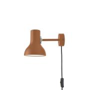 Anglepoise Type 75 Mini vägglampa med stickkontakt, rostbrun