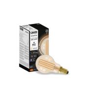 Calex Smart E14 P45 4,5W 1800-3000K dimmer guld 2st