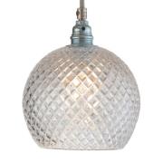 EBB & FLOW Rowan pendellampa, silver Ø 15,5 cm