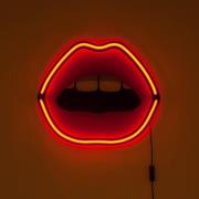 SELETTI LED dekorativa vägglampa Blow, 47x39,5cm