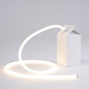 SELETTI LED-dekorbordslampa Daily Glow mjölkförpackning