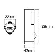 LEDVANCE Nightlux Torch LED-nattlampa vit