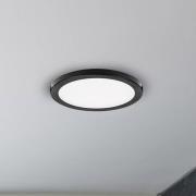 LIGHTME LED-lampa GX53 8W CCT 2 700/4 000 K Ø14,5cm svart