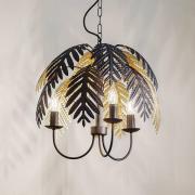 Lucande Aparas hänglampa bladlook, 1 lampa, 50 cm