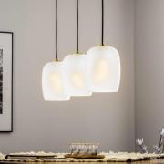 Lucande Taylan hänglampa 3 lampor långsträckt