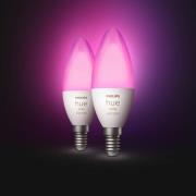 Philips Hue kronljus White&Color Amb. 2 x E14 5,3W