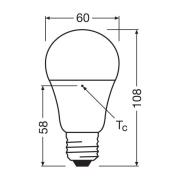 OSRAM LED traditionell glödlampa Relax/Active/Sleep E27 8,8W matt 827/...