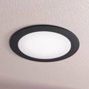 Fumagalli LED-downlight Teresa 160, GX53, CCT, 3W, svart