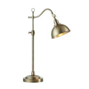 Markslöjd Domego bordslampa, silver antik, järn, höjd 74 cm