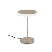 Knapstein LED-bordslampa Tilda, sandmetallic, geststyrning