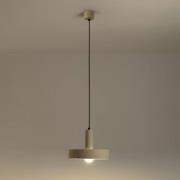 LEDS-C4 Keops 1 LED-pendellampa, brun matt, Ø 28 cm, aluminium