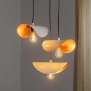 Opviq Hänglampa Sivani MR-964 3 lampor rondel vit/guld