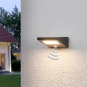 Lucande Nedåtstrålande solar-utomhusvägglampa Felin