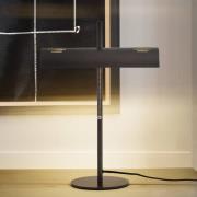 Lucande bankirlampa Nysira, modern, grå metallic, 2 lampor.