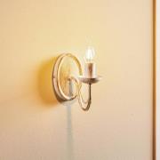 HELAM Vägglampa Malbo i vitt, 1 lampa