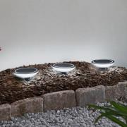 Lindby Smart LED markbelysning Thalas, CCT ,RGB, Tuya, 3 enheter