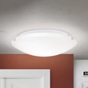 ORION Agada taklampa, opalglas, krom, 40 cm