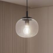 TK Lighting Vibe pendellampa, klarglas, Ø 20 cm