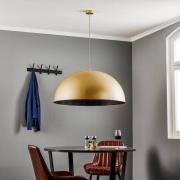 SIGMA Hänglampa Fera, guld/svartprickig, Ø90cm